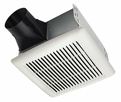 Broan A80 80 CFM Single-Speed Bath Fan, White