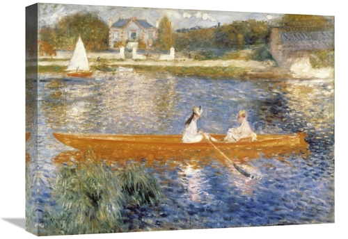 Global Gallery GCS-279683-22-142 22 in. The Seine at Asnieres Art Prin