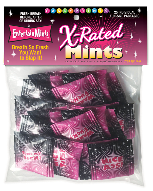 X-Rated Mints - Bag of 25 Individual Fun-Size Packages