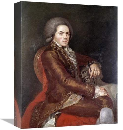 Global Gallery GCS-278079-16-142 16 in. Sculptor Manuel Tolsa Art Prin