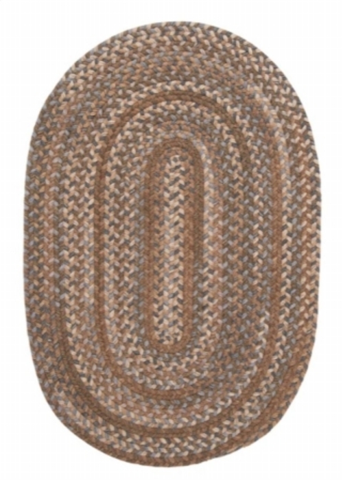 Colonial Mills Rug OH88R024X072 Oak Harbour - Cashew 2 ft. x 6 ft. Bra