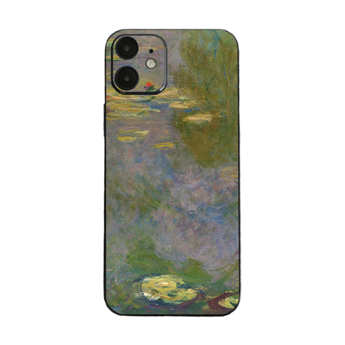 MightySkins APIPH12-Water Lilies Skin for Apple iPhone 12 - Water Lili