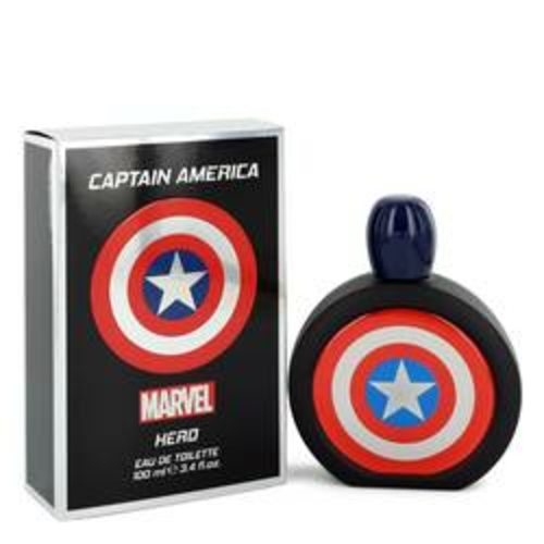 Captain America Hero Eau De Toilette Spray By Marvel 3.4 oz Eau De