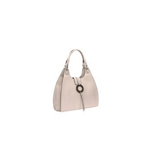 Bolso geométrico Lidia beige