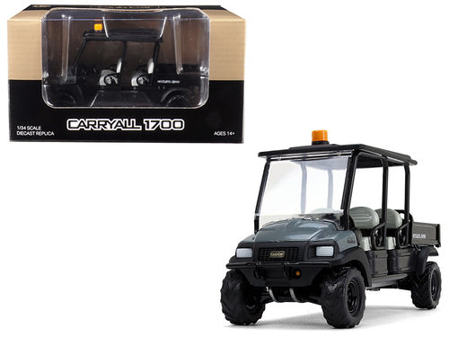 Club Car Carryall 1700 4x4 with Tilting Box Dark Gray/ Black 1/34