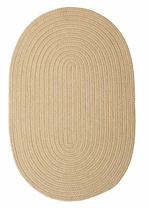 Colonial Mills Rug BR12R096X132 Boca Raton - Linen 8 ft. x11 ft. Braid