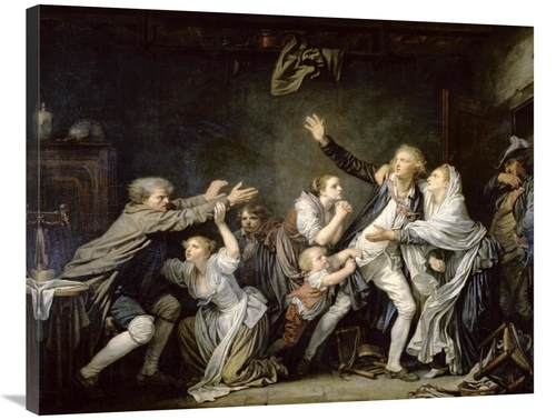 Global Gallery GCS-277805-36-142 36 in. Paternal Curse or Ungrateful S