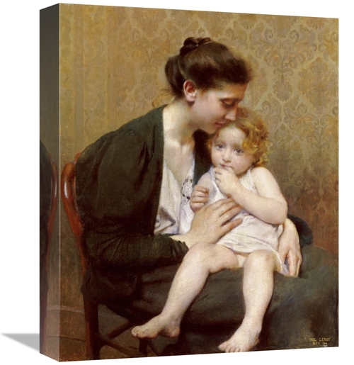 Global Gallery GCS-268240-16-142 16 in. Maternity Art Print - Paul Ler