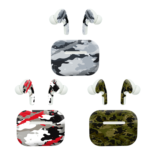 MightySkins APAIPOPRPK-camo Skins for Apple AirPods Pro, Camo - Pa