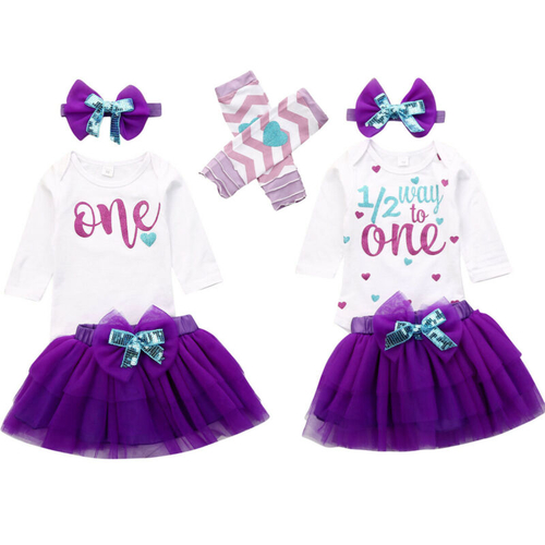 0 24M Kids Girl Baby Clothes Sets First Birthday