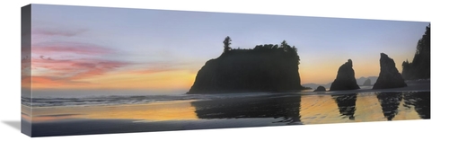 Global Gallery GCS-452118-1236-142 12 x 36 in. Abby Island & Seastacks