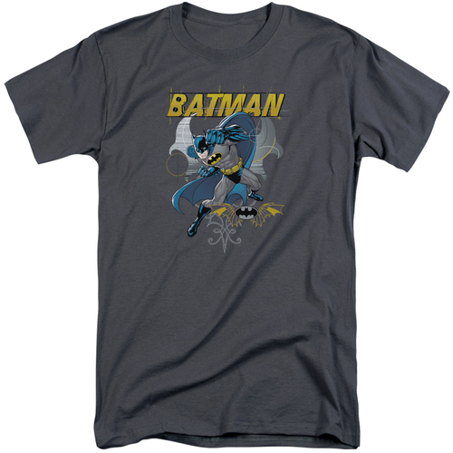 Trevco BM1331-ATT-6 Batman & Urban Gothic Short Sleeve Cotton Adult Ta