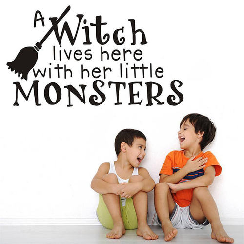 Halloween Wall Sticker Living Room Creative