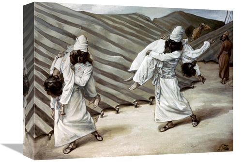 Global Gallery GCS-280279-16-142 16 in. Dead Bodies Carried Away Art P