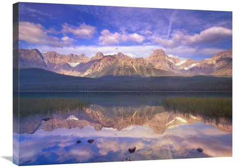 Global Gallery GCS-396981-2432-142 24 x 32 in. Mount Chephren Reflecte