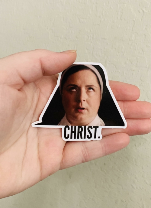 Christ Sticker/Magnet- Derry Girls