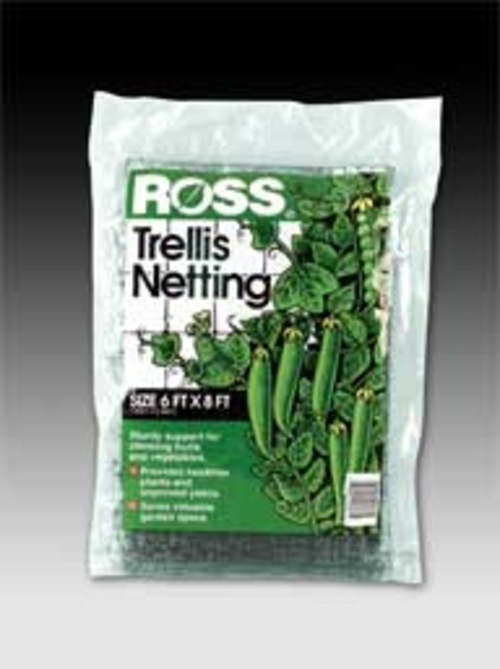 Easy Gardener Weatherly Consum Ross Trellis Netting Black 6 X 8 Feet -