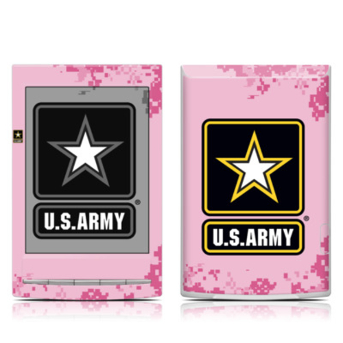 DecalGirl SRT1-ARMY-PNK Sony Reader PRS-T1 Skin - Army Pink