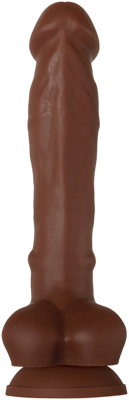Real Supple Silicone Poseable Dark 8.25 Inch