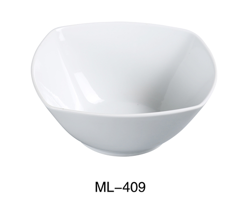 Yanco ML-409 9.5" Square Salad Bowl