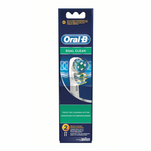 Replacement Head Dual Clean Oral-B Dual Clean (2 uds) (2 uds)