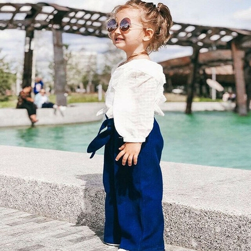 2019 Spring Fashion Toddler Kids Girls White