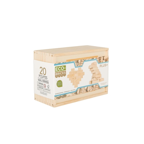 Eco-bricks‚Ñ¢ Plus+ Natural 20pcs