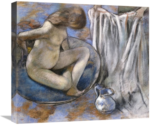 Global Gallery GCS-266207-22-142 22 in. Woman in the Tub Art Print - E