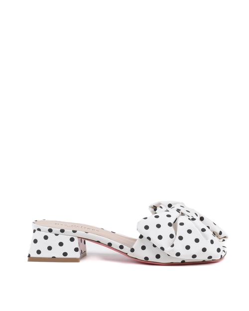 Dizzy Polka Dot Mule