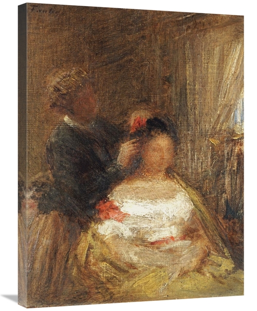 Global Gallery GCS-266307-30-142 30 in. The Hairdresser Art Print - He