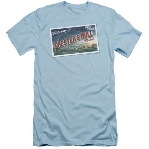 Trevco Under The Dome-Postcard - Short Sleeve Adult 30-1 Tee - Light B