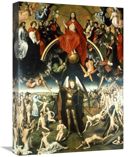 Global Gallery GCS-282507-22-142 22 in. The Last Judgement Art Print -