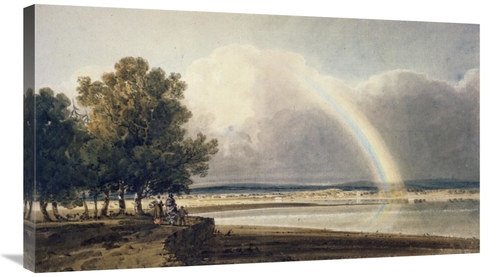 Global Gallery GCS-282131-36-142 36 in. Rainbow on the Exe Art Print -