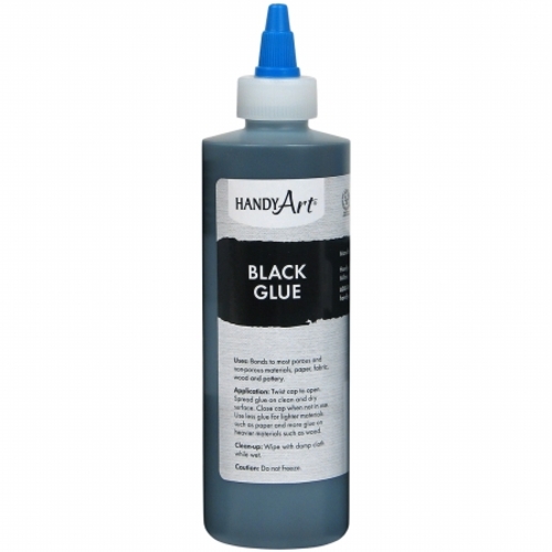 Handy Art 156207 Black Glue- 8 oz.