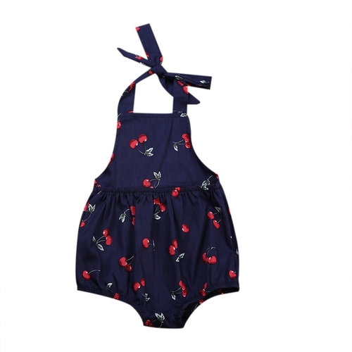 2019 Newborn Baby Girls Halter Sleeveless 