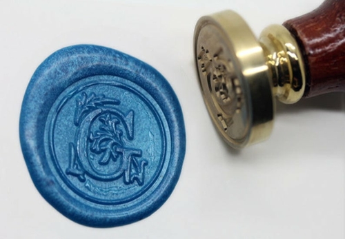 Alphabet Letter " G " Wax Seal Stamp , Sealing wax stamp, wax stamp