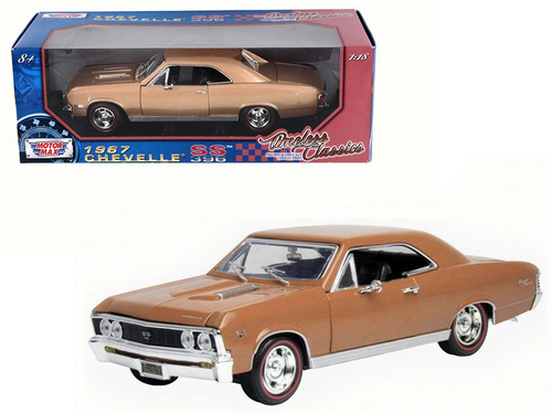 1967 Chevrolet Chevelle SS 396 Golden Brown Timeless Classics 1/18