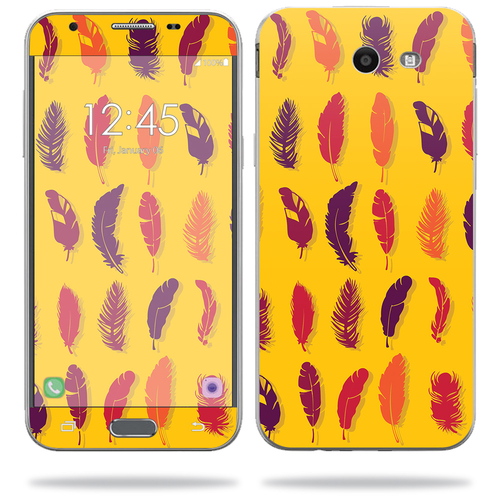 MightySkins SAGJ317-Feathers Skin for Samsung Galaxy J3 2017 - Feather