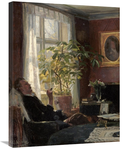 Global Gallery GCS-267617-30-142 30 in. By the Window Art Print - Geor