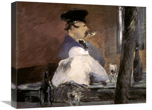 Global Gallery GCS-282384-22-142 22 in. in the Bar Art Print - Edouard