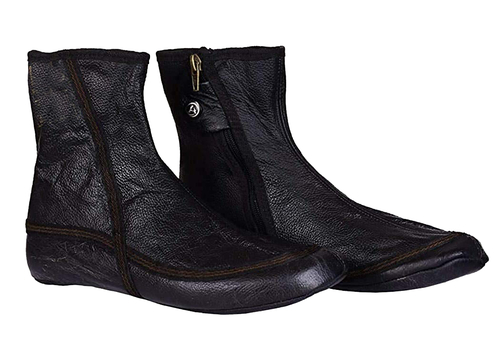 Winter Leather Socks Khuff Slipper Kuffain Home Shoes Size 6 to 12