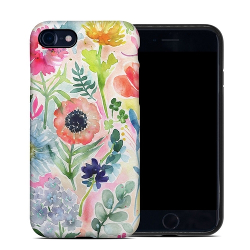 DecalGirl AIP7HC-LOOSEFLOWERS Apple iPhone 7 Hybrid Case - Loose Flowe