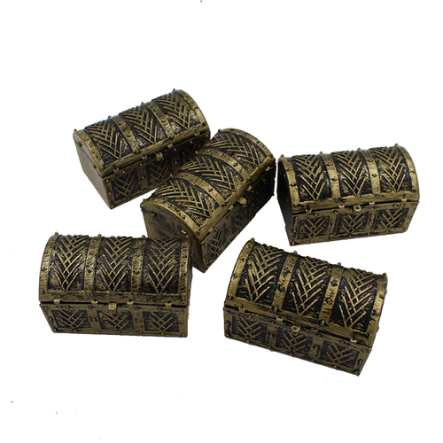 10pcs Treasure Chest Pirate Festival Vintage