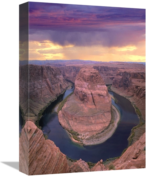 Global Gallery GCS-396859-1216-142 12 x 16 in. Storm Clouds Over the C