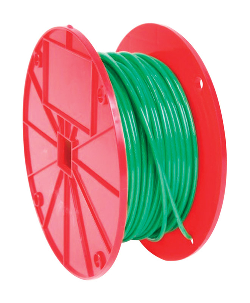 Baron 5006100 Green Vinyl Galvanized Steel Cable, 0.063 in. Dia. x