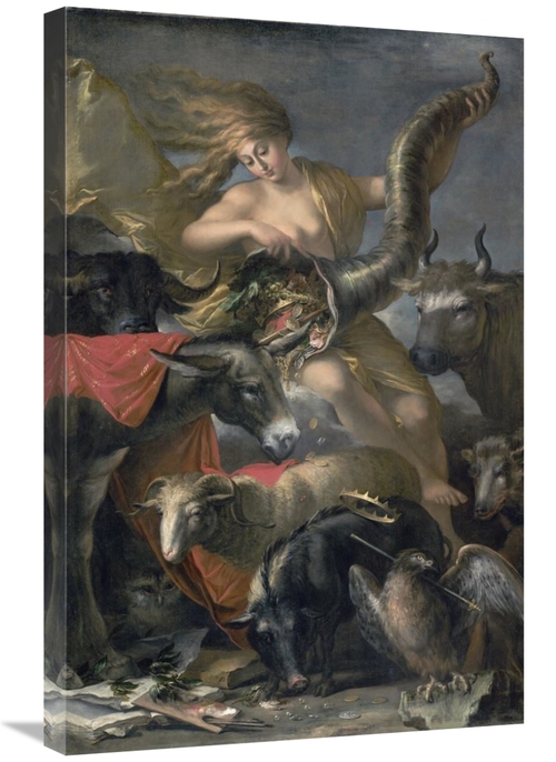 Global Gallery GCS-460006-2030-142 20 x 30 in. Allegory of Fortune Art