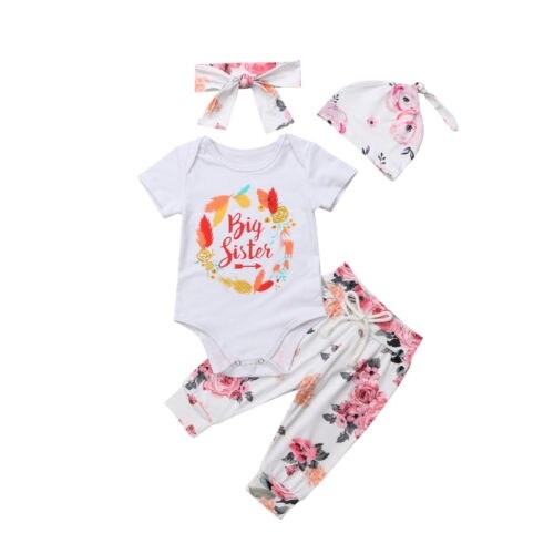 Brand New Cute Newborn Baby Girls Summer