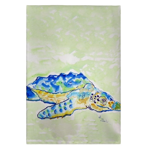 Betsy Drake GT661 Loggerhead Turtle Guest Towel - 20 x 20 in.