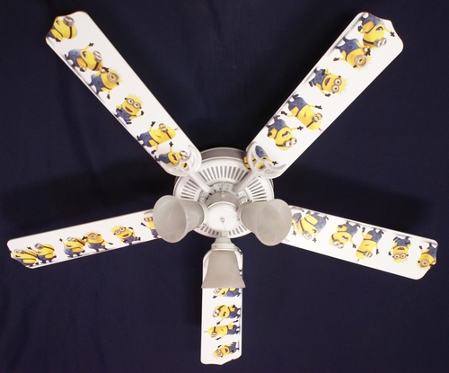 Ceiling Fan Designers 52FAN-KIDS-MIN 52 in. Minions Ceiling Fan