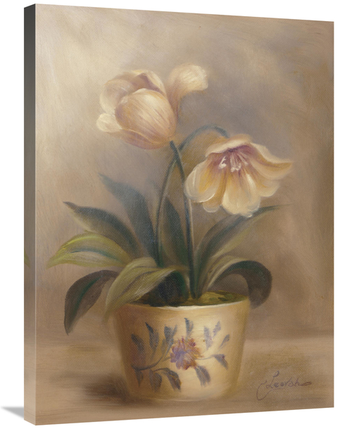 Global Gallery GCS-121172-2432-142 24 x 32 in. Olivias Flowers II Art 